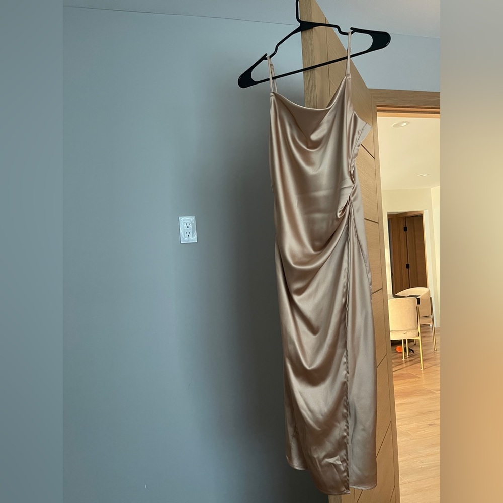 Elegant Satin Slip Dress